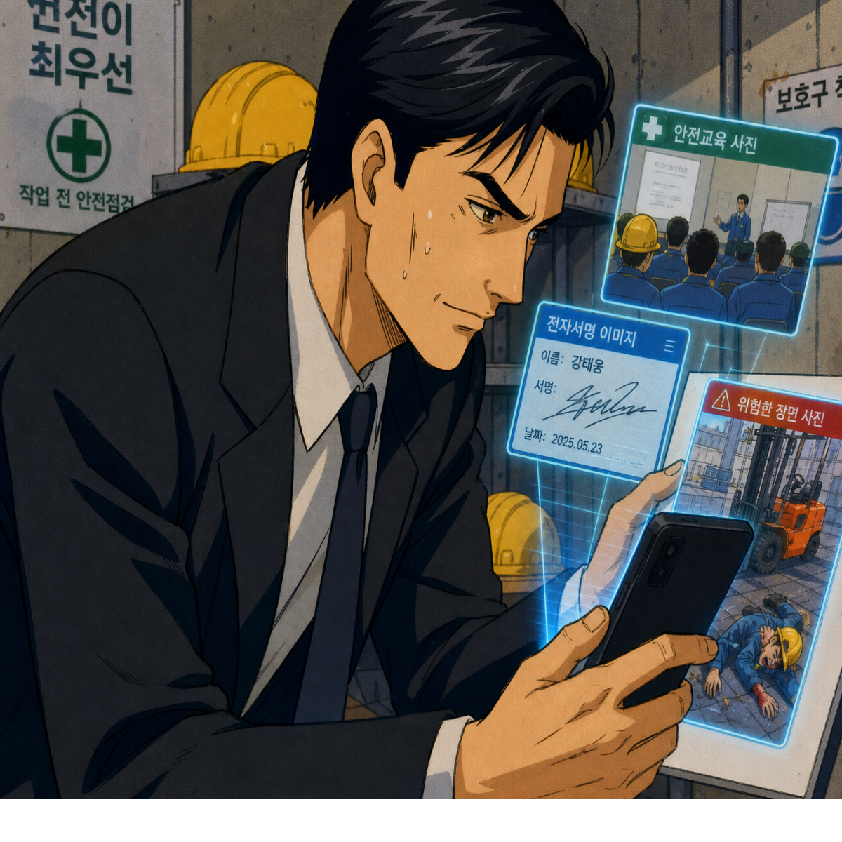 디지털 증빙 및 보안